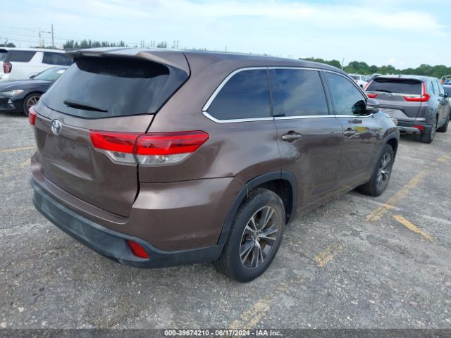 5TDZARFH6JS041821 Toyota Highlander Le