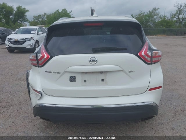 Nissan MURANO SL 2018 5N1AZ2MG4JN192567 Image 16