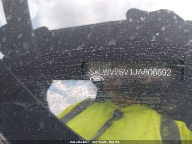 SALWV2SV1JA806692 Land Rover Range Rover Sport Hse Dynamic