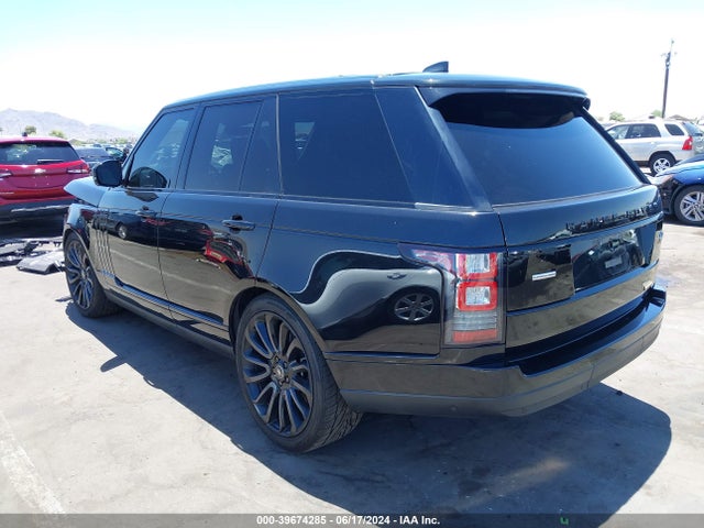 SALGS2FE9HA370675 Land Rover Range Rover 5.0l V8 Supercharged