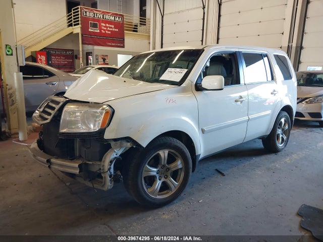 Honda Pilot Ex-l 2014 5FNYF3H55EB025861 Image 2