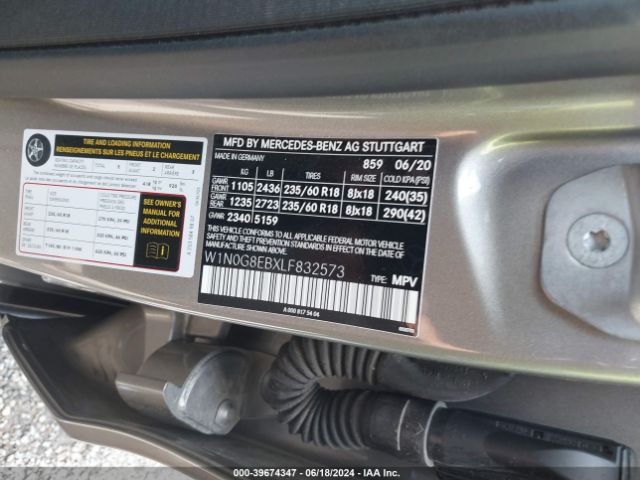 W1N0G8EBXLF832573 Mercedes-Benz Glc 300 4matic