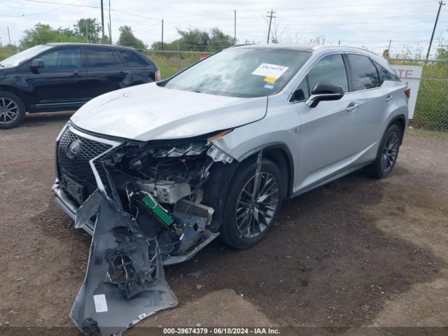 2T2ZZMCA1HC055482 Lexus Rx 350 F Sport