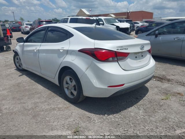 5NPDH4AE3FH623054 Hyundai ELANTRA SE