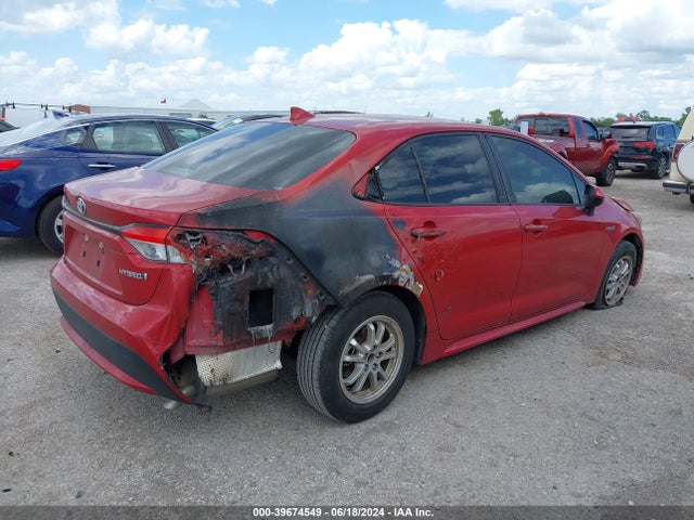 Toyota Corolla Hybrid Le 2020 JTDEBRBEXLJ014998 Image 4