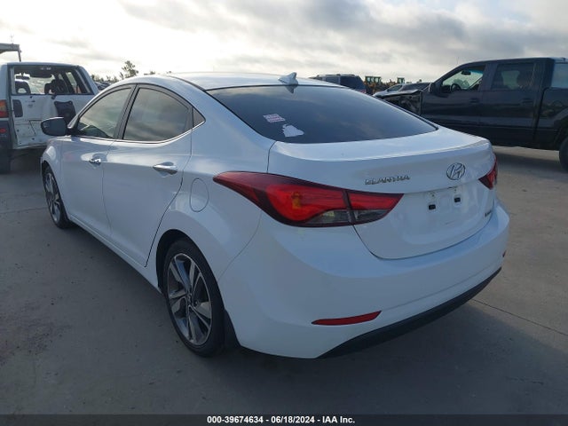 Hyundai Elantra Limited 2016 5NPDH4AE4GH712374 Image 3