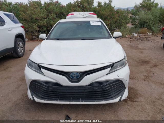 4T1B31HK6JU002420 Toyota Camry Hybrid Le
