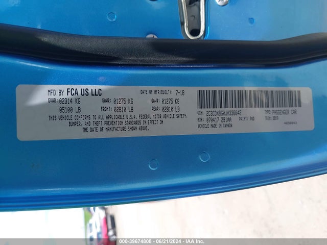 Dodge Charger Sxt Rwd 2018 2C3CDXBG0JH336642 Image 9