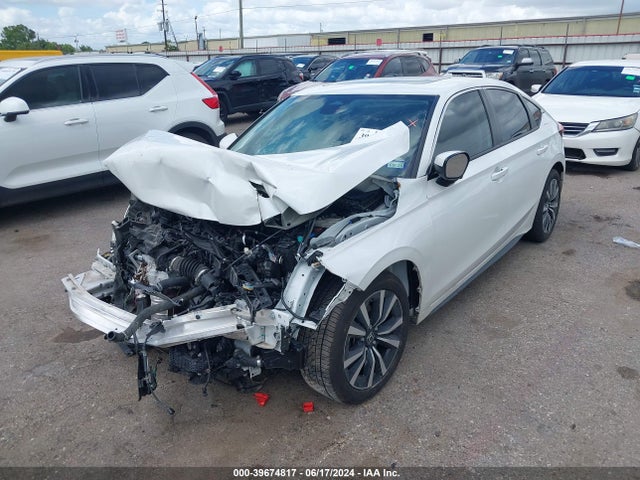 Honda Civic Ex-l 2022 19XFL1H7XNE022689 Image 2