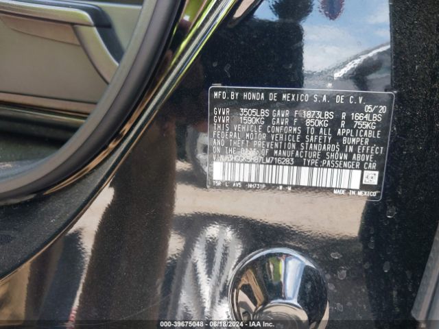 3HGGK5H87LM716283 Honda FIT EX