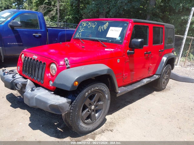 1C4BJWDG8HL710208 Jeep Wrangler Unlimited Sport 4x4