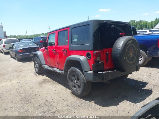 1C4BJWDG8HL710208 Jeep Wrangler Unlimited Sport 4x4