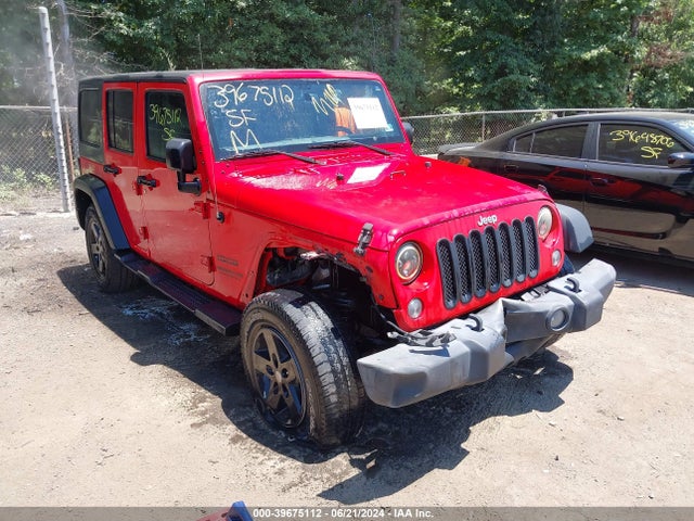 1C4BJWDG8HL710208 Jeep Wrangler Unlimited Sport 4x4
