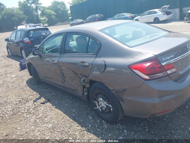 Honda Civic Lx 2014 2HGFB2F52EH517825 Image 3