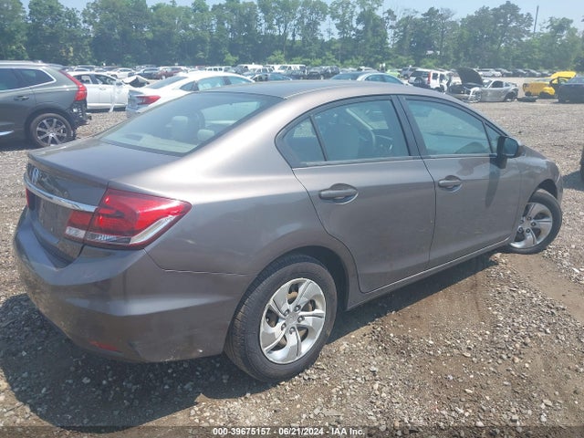 Honda Civic Lx 2014 2HGFB2F52EH517825 Image 4