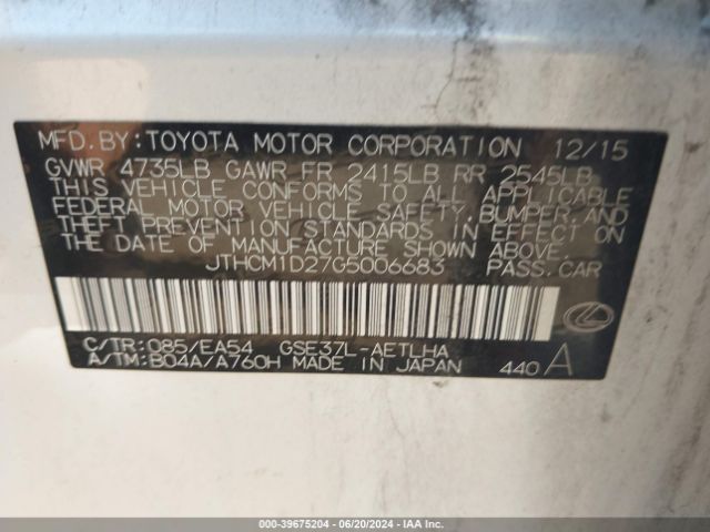 JTHCM1D27G5006683 Lexus IS 300