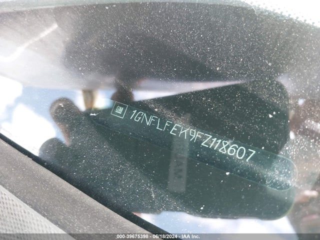 Chevrolet EQUINOX 1LT 2015 1GNFLFEK9FZ118607 Image 9