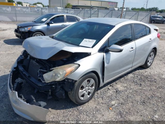 KNAFK4A62F5386797 KIA FORTE LX