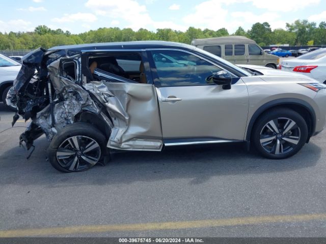 JN8AT3DC0MW100561 Nissan Rogue Platinum Fwd