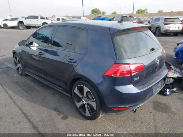 3VW4T7AUXFM046425 Volkswagen Golf Gti 2.0t S 4-door
