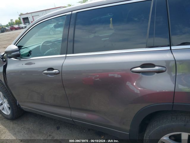 5TDZARFH8GS019876 Toyota Highlander Le
