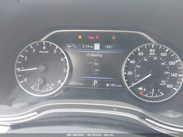 Nissan Maxima Sv Xtronic Cvt 2020 1N4AA6CV2LC364652 Image 7