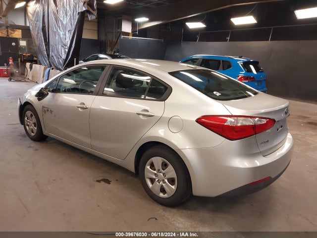 KIA FORTE LX 2014 KNAFK4A62E5189594 Image 3