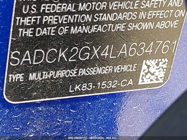 2020 JAGUAR F-PACE SADCK2GX4LA634761 Photo 8