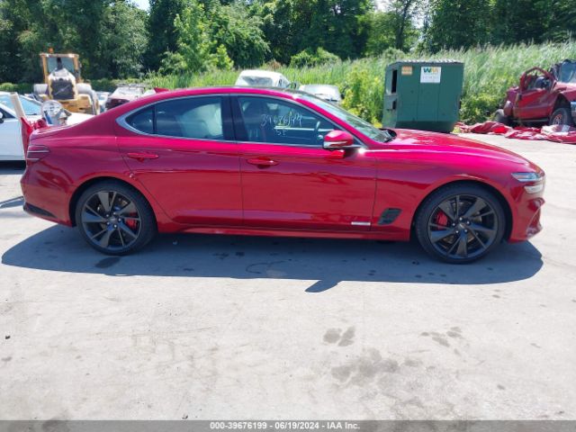 KMTG54TE9NU083959 Genesis G70 3.3t Rwd