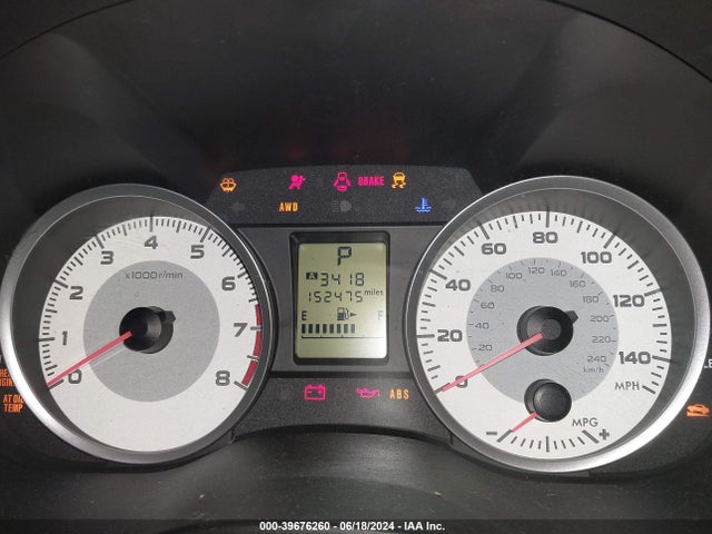 JF1GPAL60E8291968 Subaru Impreza 2.0i Sport Premium