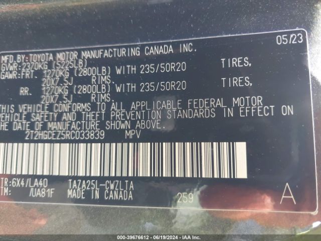 2024 LEXUS NX 2T2HGCEZ5RC033839 Photo 8