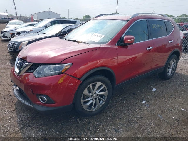 Nissan Rogue Sl 2014 5N1AT2MV2EC833166 Image 2