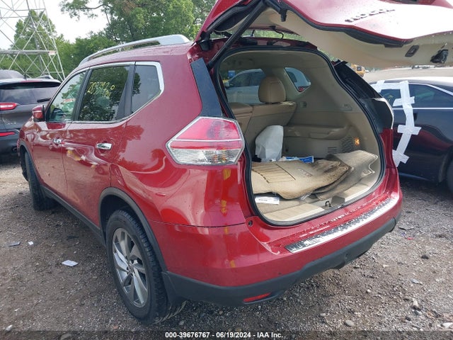 Nissan Rogue Sl 2014 5N1AT2MV2EC833166 Image 3
