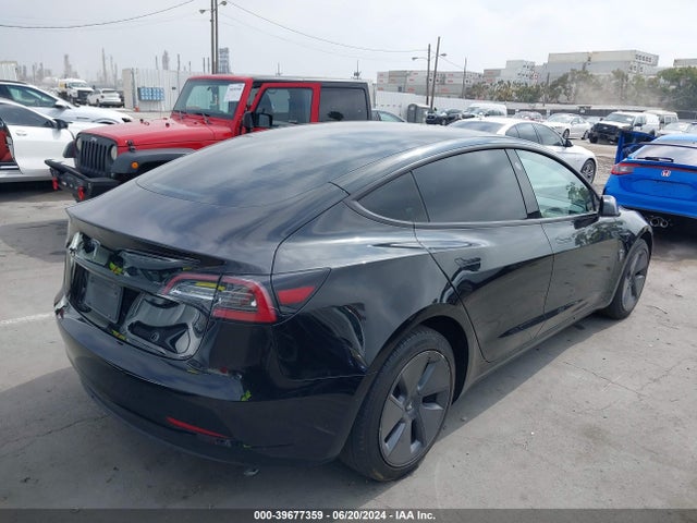 Tesla Model 3 Rear-wheel Drive 2022 5YJ3E1EA7NF107934 Image 4