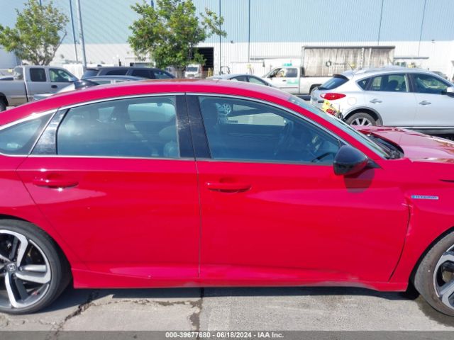1HGCV3F2XNA022258 Honda Accord Hybrid Sport
