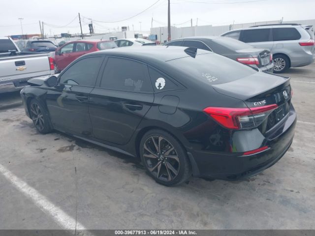 2HGFE2F54NH598334 Honda Civic Sport