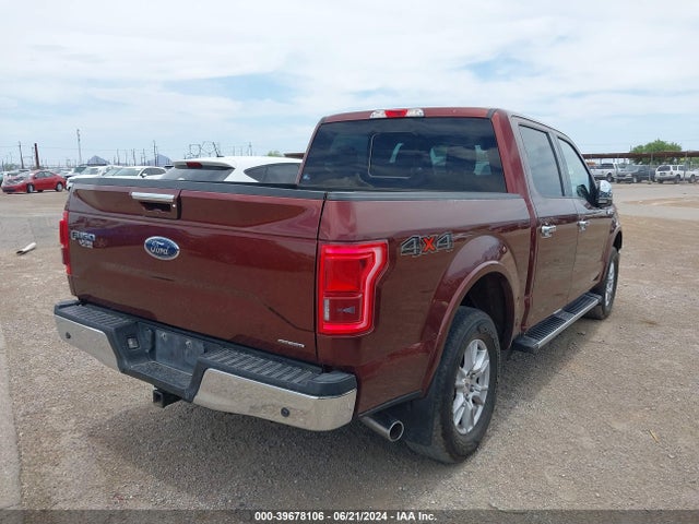 Ford F-150 Lariat 2016 1FTEW1EF2GKF62455 Image 4