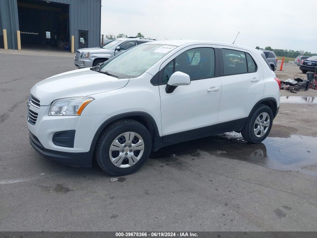 Chevrolet Trax 1ls 2016 KL7CJKSBXGB608351 Image 2