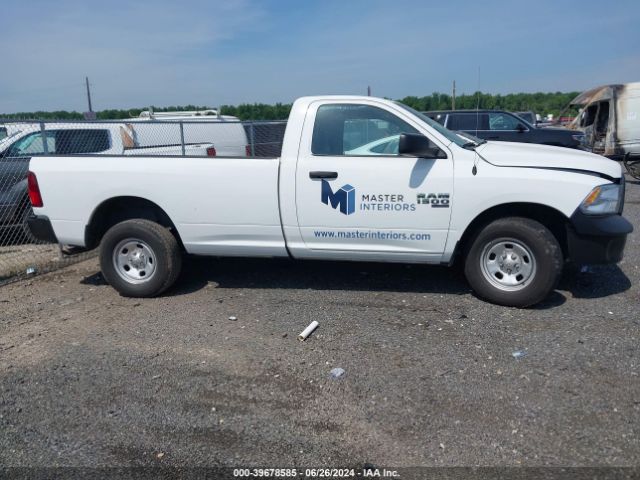 3C6JR6DGXNG427247 RAM 1500 Classic Tradesman Regular Cab 4x2 8' Box