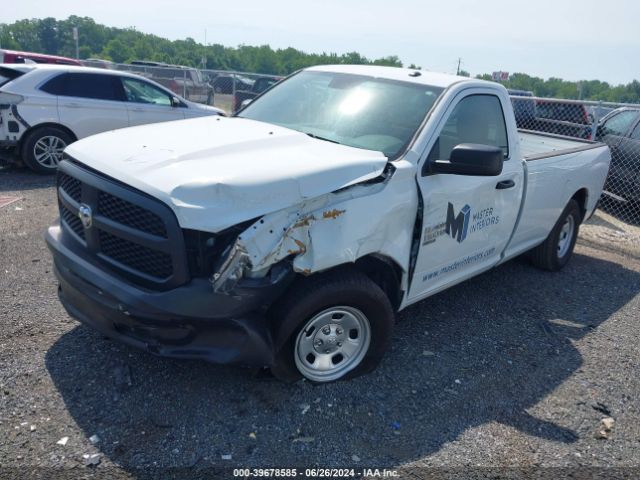3C6JR6DGXNG427247 RAM 1500 Classic Tradesman Regular Cab 4x2 8' Box