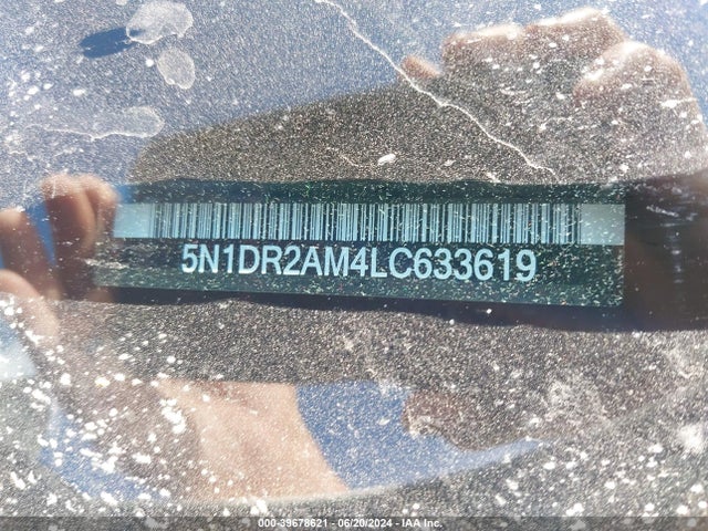 Nissan Pathfinder S 4wd 2020 5N1DR2AM4LC633619 Image 9