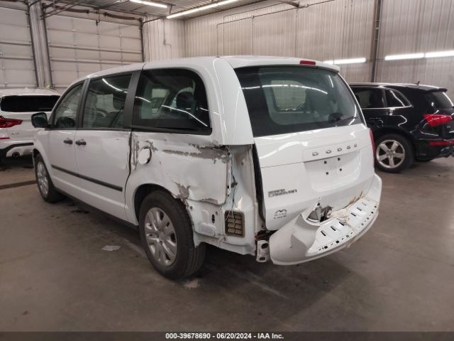 2C4RDGBG3GR320606 Dodge Grand Caravan American Value Pkg