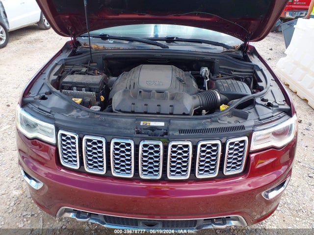 1C4RJFCT7HC692717 Jeep Grand Cherokee Overland 4x4