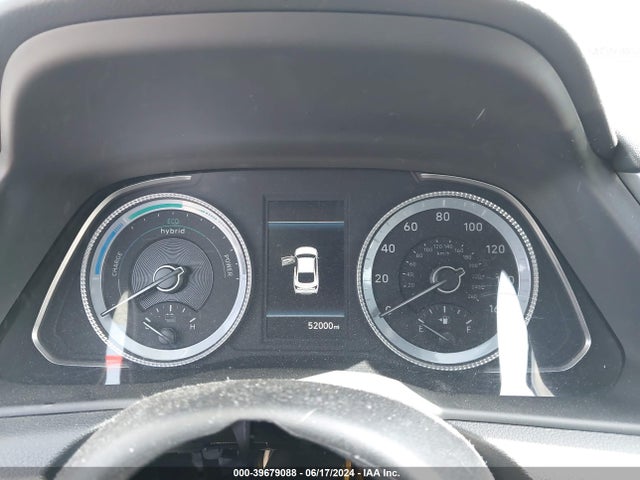 Hyundai Sonata Blue 2021 KMHL24JJ9MA027473 Image 7