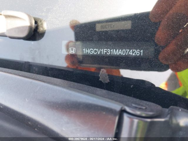 1HGCV1F31MA074261 Honda Accord Sport