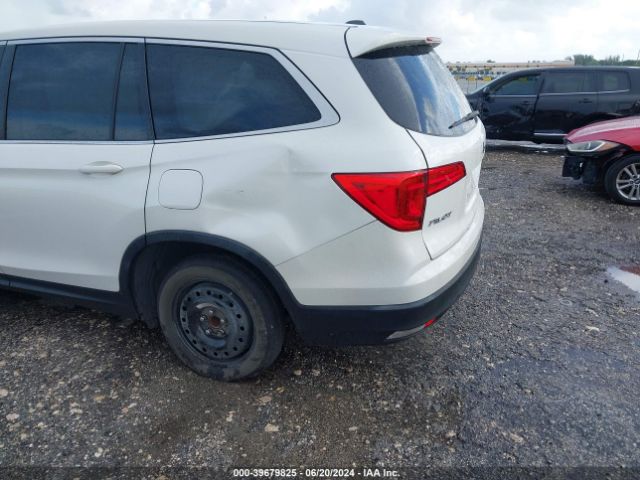 5FNYF5H52JB033387 Honda Pilot Ex-l