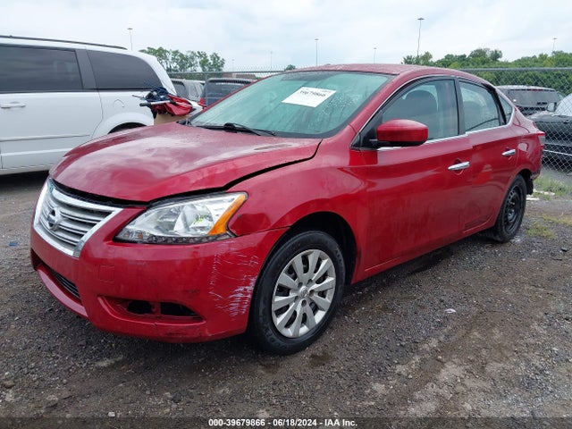 Nissan SENTRA SV 2014 3N1AB7AP4EY255625 Image 2