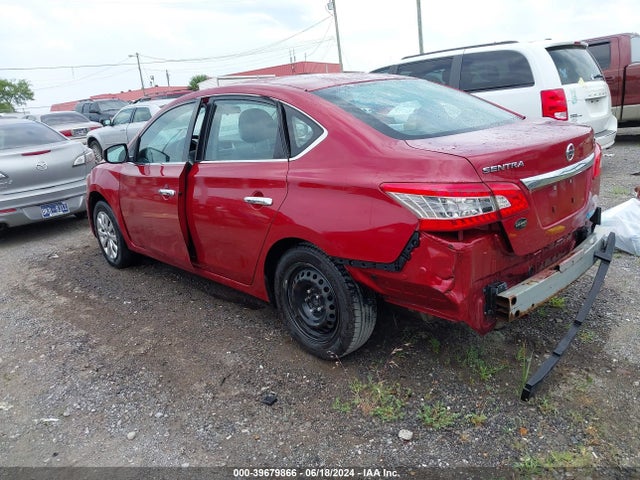 Nissan SENTRA SV 2014 3N1AB7AP4EY255625 Image 3