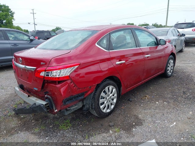 Nissan SENTRA SV 2014 3N1AB7AP4EY255625 Image 4