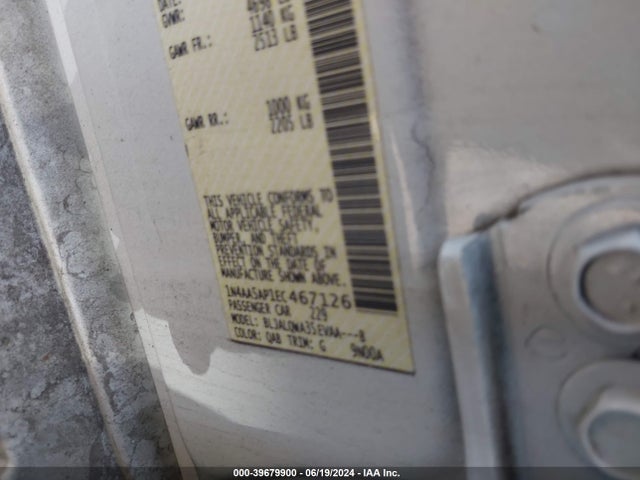 Nissan Maxima 3.5 S 2014 1N4AA5AP1EC467126 Image 9